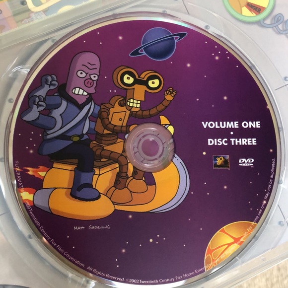 NWOT Futurama volume one 3-CD set - Picture 5 of 7